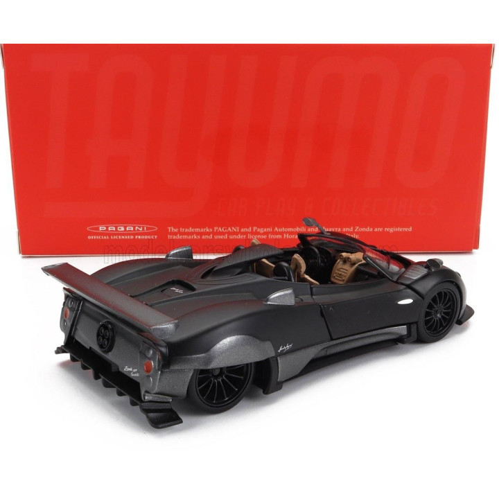 TAYUMO PAGANI ZONDA HP BARCHETTA 2018 - MATT BLACK 1/36