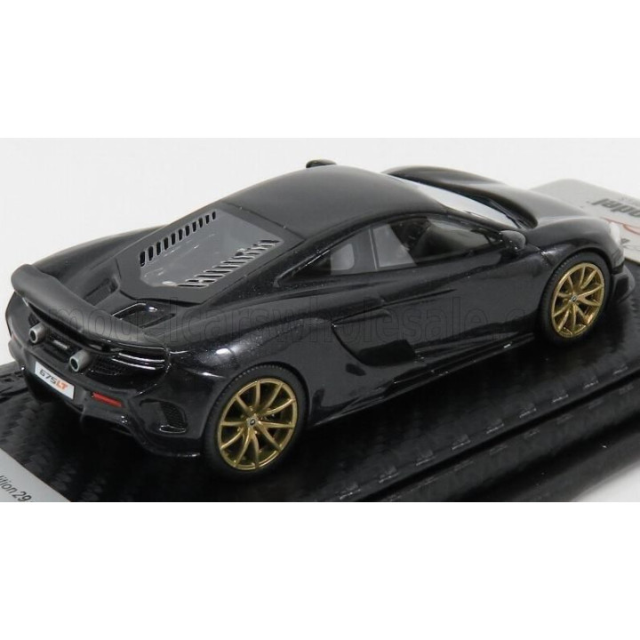TECNOMODEL McLAREN 675LT 2016 - ONYX BLACK MET 1/43