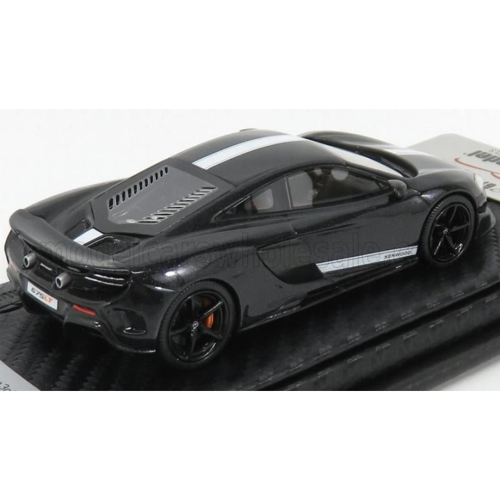 TECNOMODEL McLAREN 675LT KENWOOD JVC CONCEPT EDITION 2016 - BLACK MET 1/43