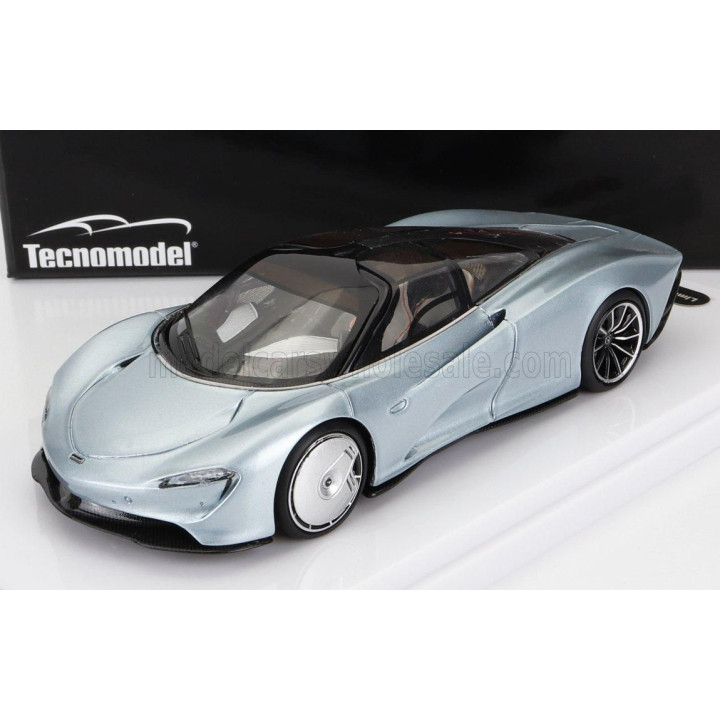 TECNOMODEL McLAREN SPEEDTAIL GENEVA AUTOSHOW 2019 - GREY MET 1/43