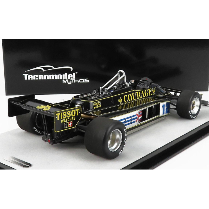TECNOMODEL LOTUS F1  87 N 12 BRITISH GP 1981 N.MANSELL - BLACK 1/18
