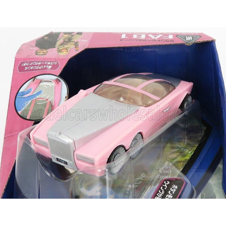 TOMICA G.ANDERSON ROLLS ROYCE THUNDERBIRS - LADY PENELOPE'S FAB 1 CM. 14.0 - SOUND EFFECTS - PINK SILVER 1/36