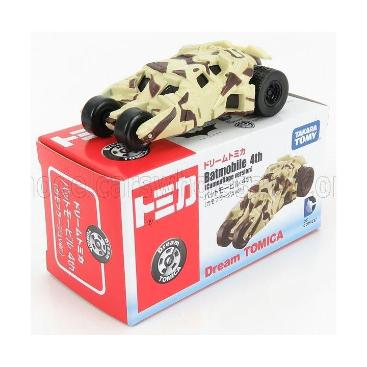 TOMICA BATMAN BATMOBILE - BATMAN TUMBLER BEGINS MOVIE - MILITARY CAMOUFLAGE 1/64