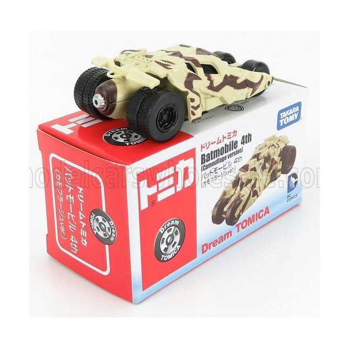 TOMICA BATMAN BATMOBILE - BATMAN TUMBLER BEGINS MOVIE - MILITARY CAMOUFLAGE 1/64