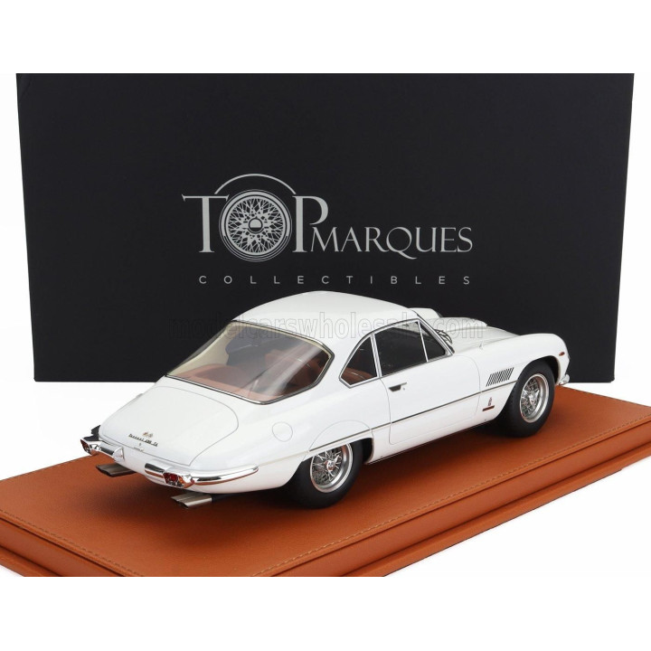 TOPMARQUES FERRARI 400SA SUPERAMERICA 1-SERIES COUPE 1961 - WHITE 1/18