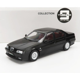 TRIPLE9 ALFA ROMEO 164 Q4 1994 - DARK RED INTERIOR - BLACK 1/18
