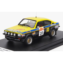 TROFEU OPEL KADETT GT/E (night version) N 20 RALLY SANREMO 1977 F.ORMEZZANO - R.MEIOHAS - YELLOW BLACK 1/43