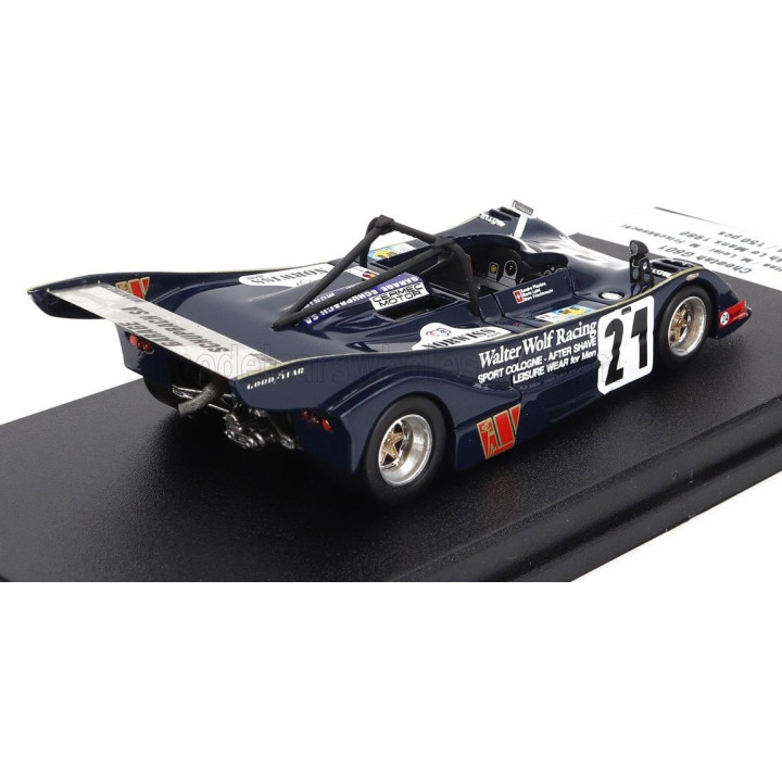 TROFEU CHEETAH G601 SPIDER TEAM RACING FANS N 21 24h LE MANS 1980 MARC FRISCHKNECHT - SANDRO PLASTINA - MARIO LUINI - BLUE 1/43