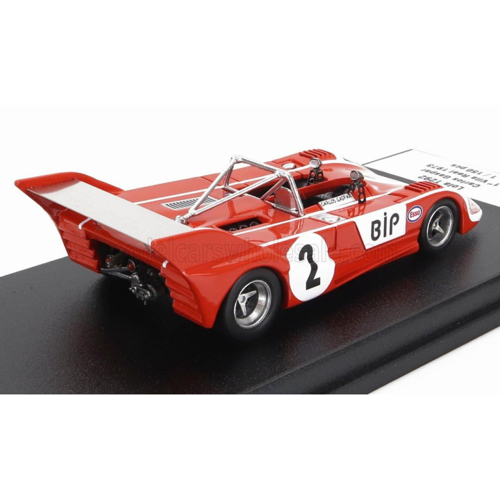 TROFEU LOLA T292 SIDER N 2 WINNER RALLY VILA REAL 1973 CARLOS SANTOS - ORANGE WHITE 1/43