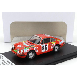 TROFEU PORSCHE 911S COUPE (night version) N 85 RALLY TAP 1972 GIOVANNI SALVI - LUIGI VALLE - ORANGE 1/43