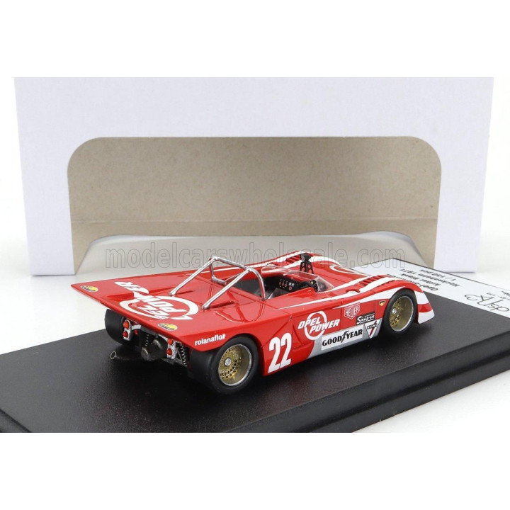 TROFEU CHEVRON OPEL STEINMETZ N 22 HOCKENHEIM 1971 ARTHUR BLANK - RED WHITE 1/43