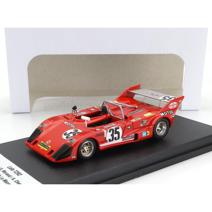 TROFEU LOLA T292 TEAM GEORGE MORAND N 35 WINNER CLASS 24h LE MANS 1976 FRANCOIS TRISCONI - GEORGES MORAND - ANDRE CHEVALLEY - RE