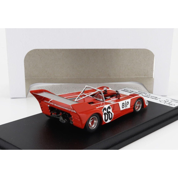 TROFEU LOLA T292 N 66 WINNER SPORT 2.0L CLASS 1000km SPA 1973 CARLOS SANTOS - SANTOS MENDONCA - RED WHITE 1/43