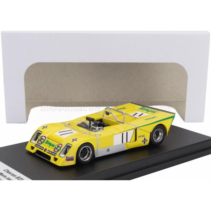TROFEU CHEVRON B23 N 11 7th RALLY VILA REAL 1973 JOSE MARIA JUNCADELLA - YELLOW 1/43