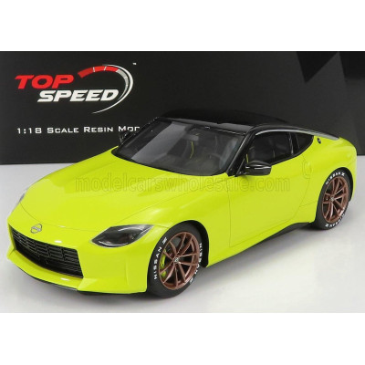 TRUESCALE NISSAN FAIRLADY Z PROTO 2021 - YELLOW BLACK 1/18