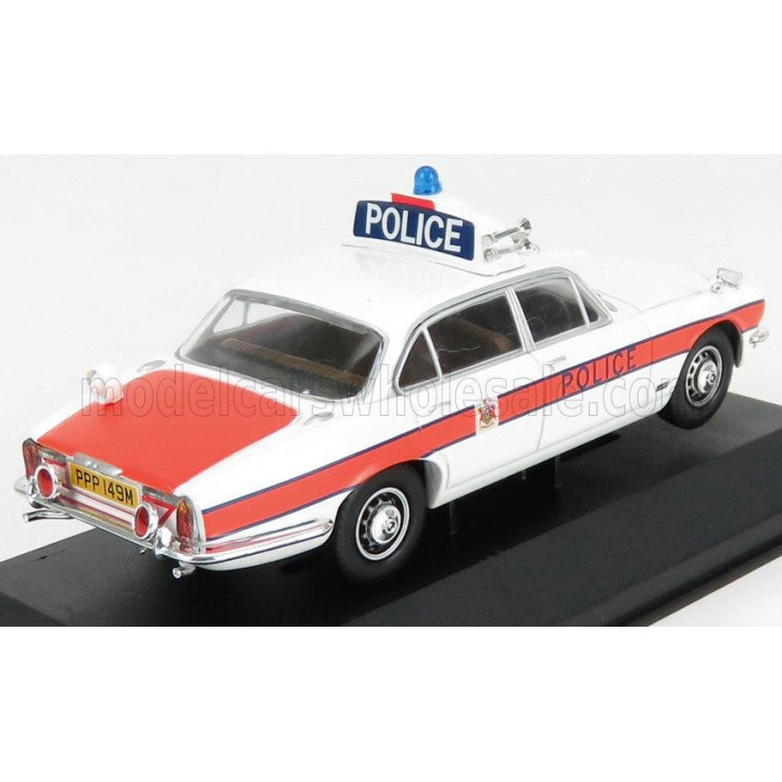 VANGUARDS JAGUAR XJ6 MKII 4.2L POLICE 1971 - WHITE ORANGE 1/43