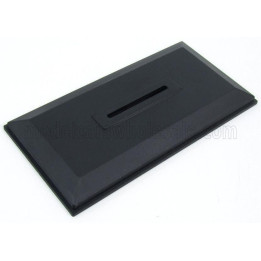 VETRINA DISPLAY BOX VETRINA DISPLAY BOX SOLO BASE - ONLY BASE - Lungh.LENGHT cm 13.3 X Largh.WIDTH cm 6.8 - BLACK 1/43