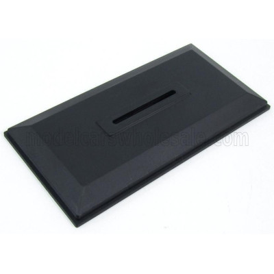VETRINA DISPLAY BOX VETRINA DISPLAY BOX SOLO BASE - ONLY BASE - Lungh.LENGHT cm 13.3 X Largh.WIDTH cm 6.8 - BLACK 1/43