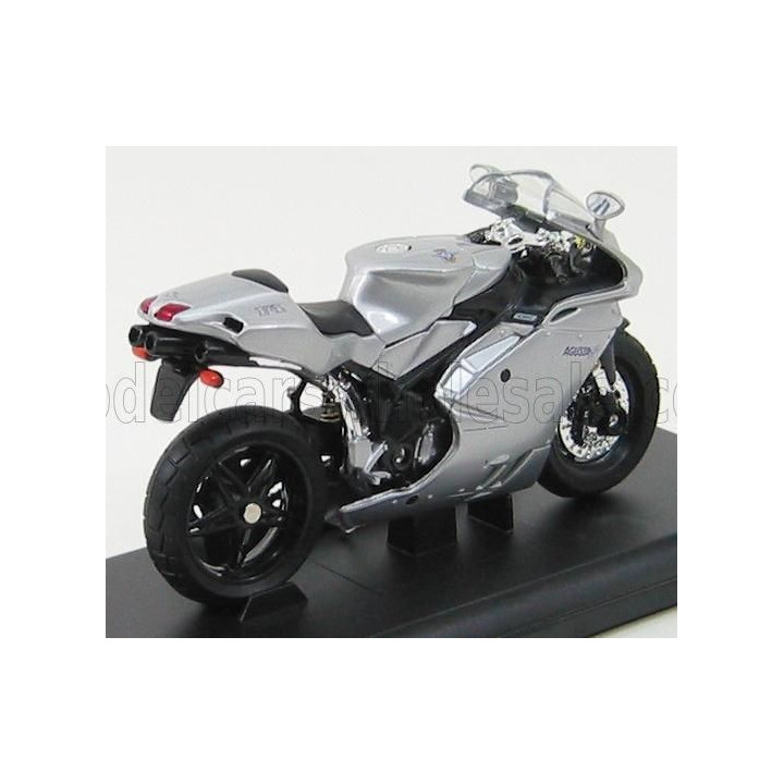 WELLY MV AGUSTA F4S 1+1 1998 - SILVER 1/18