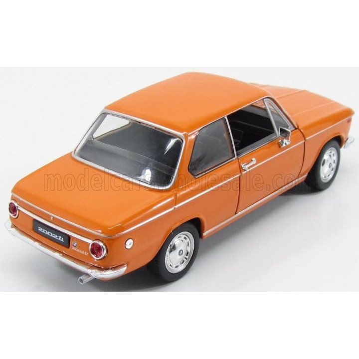 WELLY BMW 2002Ti 2-DOORS 1966 - ORANGE 1/24