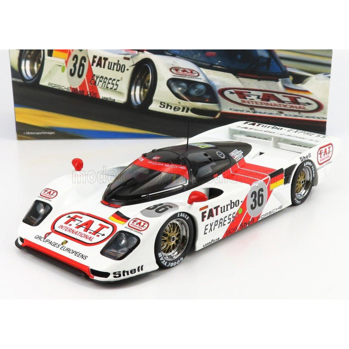 WERK83 PORSCHE DAUER 962 3.0L TURBO TEAM LE MANS PORSCHE N 36 WINNER 24h LE MANS 1994 MAURO BALDI - HURLEY HAYWOOD - YANNICK DAL
