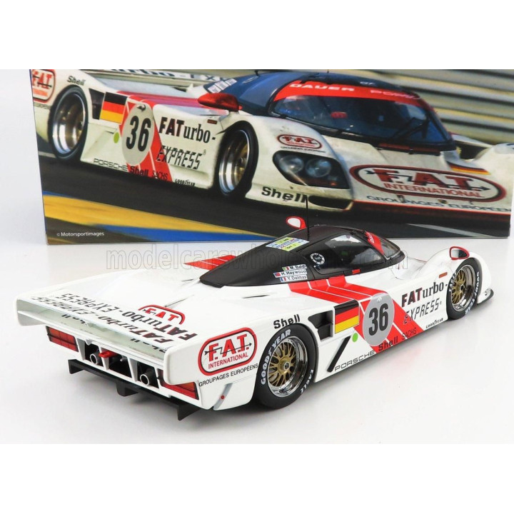 WERK83 PORSCHE DAUER 962 3.0L TURBO TEAM LE MANS PORSCHE N 36 WINNER 24h LE MANS 1994 MAURO BALDI - HURLEY HAYWOOD - YANNICK DAL
