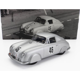 WERK83 PORSCHE 356 SL COUPE TEAM PORSCHE K.G. N 46 WINNER CLASS 24h LE MANS 1951 AUGUSTE VEUILLET - EDMOND MOUCHE - SILVER 1/18