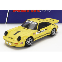 WERK83 PORSCHE 911 CARRERA 3.0 RSR N 1 IROC RIVERSIDE 1973 EMERSON FITTIPALDI - YELLOW 1/18