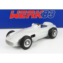 WERK83 MERCEDES BENZ F1  W196 N 0 PLAIN BODY 1954 - SILVER 1/18