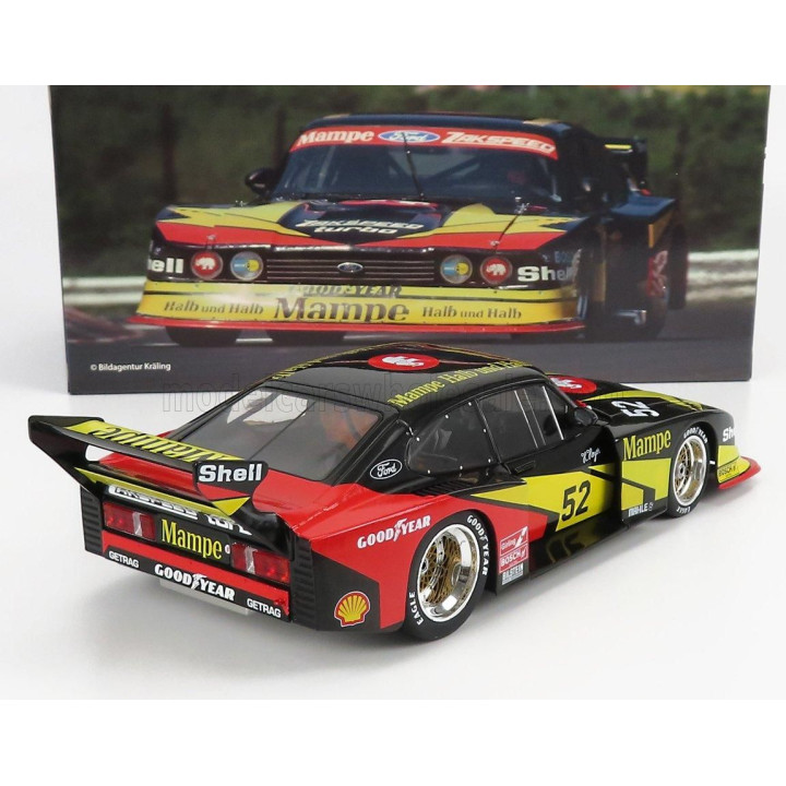 WERK83 FORD ENGLAND CAPRI TURBO ZAKSPEED Gr.5 MAMPE N 52 DRM 1978 HANS HEYER - BLACK YELLOW RED 1/18