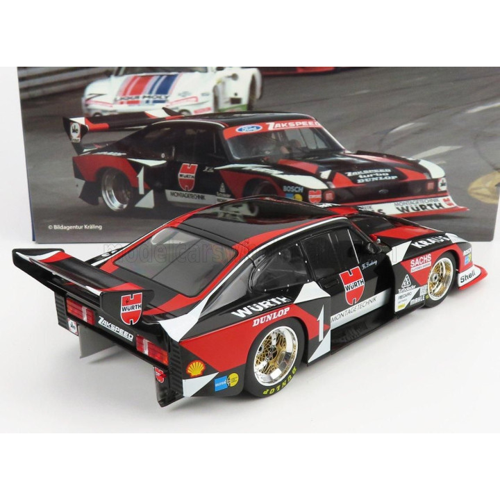 WERK83 FORD ENGLAND CAPRI TURBO Gr.5 ZAKSPEED N 1 DRM 1980 KLAUS LUDWIG - BLACK 1/18