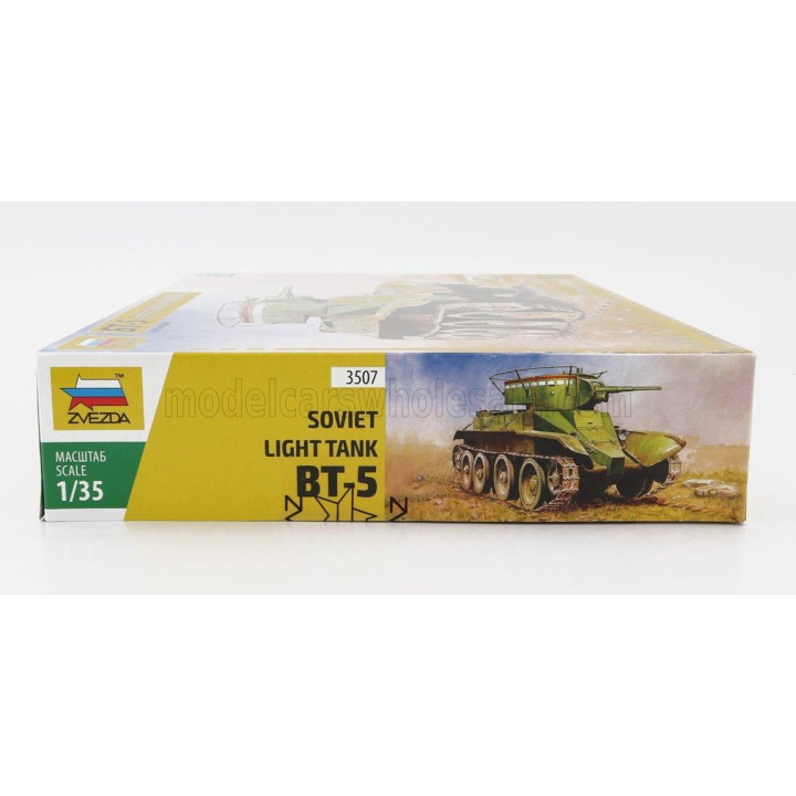 ZVEZDA TANK BT-5 SOVIET LIGHT TANK MILITARY 1945 1/35