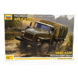 ZVEZDA URAL 4320 RUSSIAN TRUCK MILITARY 1/72