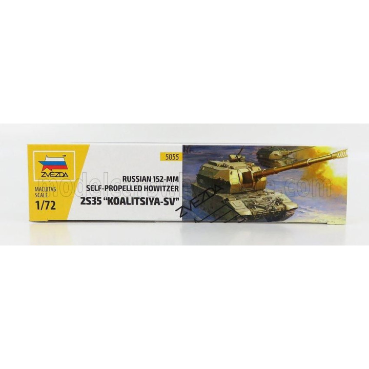 ZVEZDA TANK 2S 35 KOALITSIYA-SV MILITARY 2022 1/72