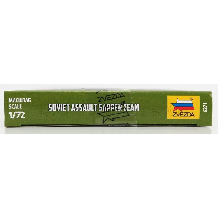 ZVEZDA FIGURES SOLDATI - SOLDIERS MILITARY SOVIET 1944 1/72