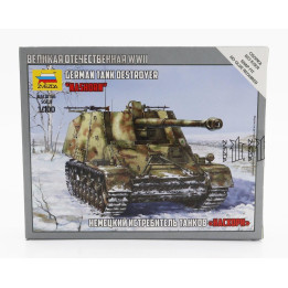 ZVEZDA TANK GERMAN TANK DESTROYER MILITARY 1945 1/100