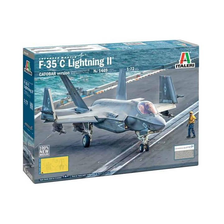 Model Kit letadlo 1469 - F-35C Lightning II (1:72)