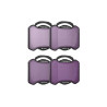 Sada čtyř filtrů Freewell pro kameru dronu DJI Avata 2. Sada obsahuje filtry ND8, ND16, ND32, ND64 a obal.