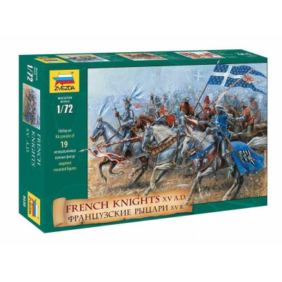Wargames (AoB) figurky 8036 - French Knights (re-release) (1:72)