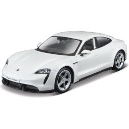 Maisto Porche Taycan Turbo S 1:44 bílá