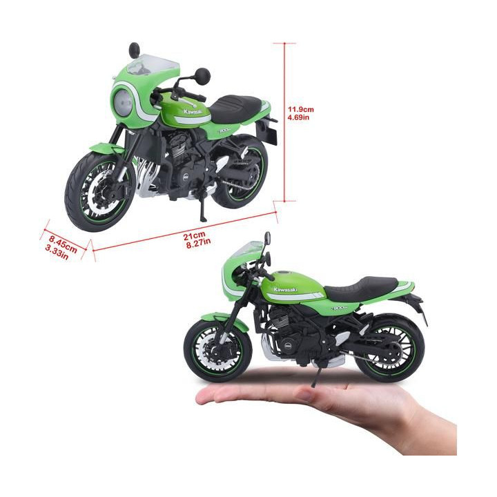Maisto Kawasaki Z900RS Cafe 1:12 zelená