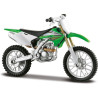Model motokrosového motocyklu v měřítku 1:18 Maisto 04045 Kawasaki KX 250F nejen pro sběratele. Detailní provedení, velmi přívětivá cena, délka přibližně 12 cm.