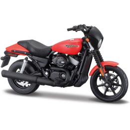 Maisto Harley-Davidson 2015 Harley-Davidson Street 750 1:18 červená