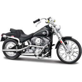 Maisto Harley-Davidson FXST Softail 1984 1:18 matně černá