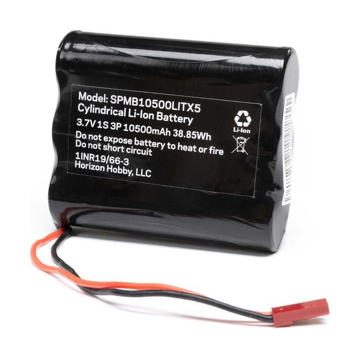 Spektrum 3.7V 1S 10500mAh Li-Ion Transmitter Battery: iXSR