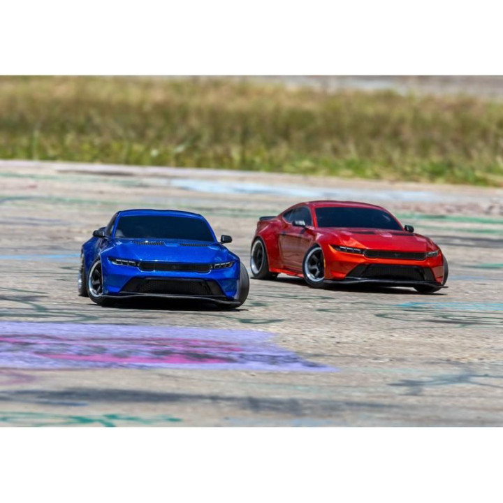 Traxxas 4-Tec Drift Ford Mustang 1:10 RTR červený