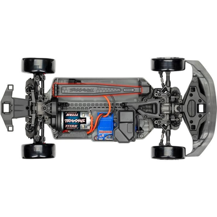 Traxxas 4-Tec Drift Ford Mustang 1:10 RTR bílý