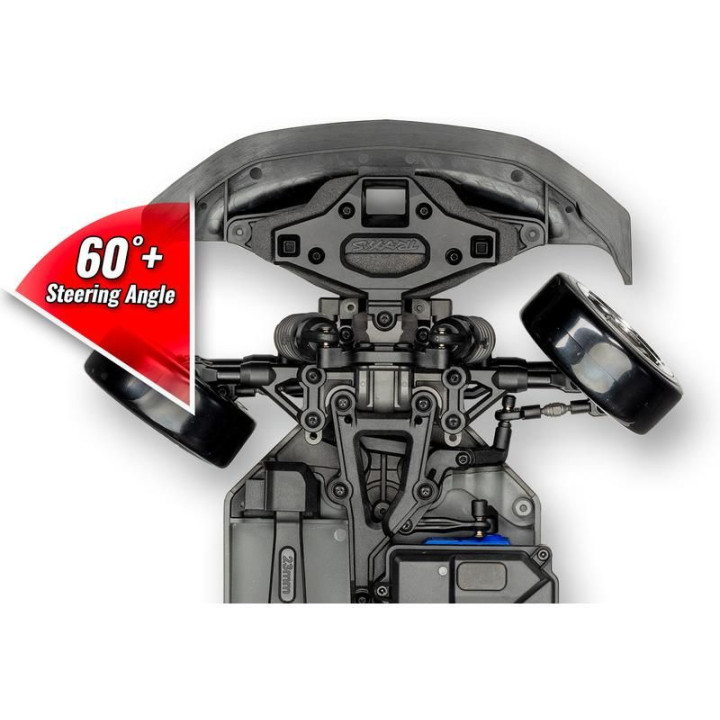 Traxxas 4-Tec Drift Ford Mustang 1:10 RTR bílý