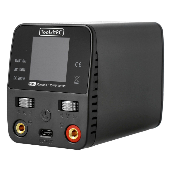 ToolkitRC P200 V2 30V 10A max 100/200W AC and DC Input