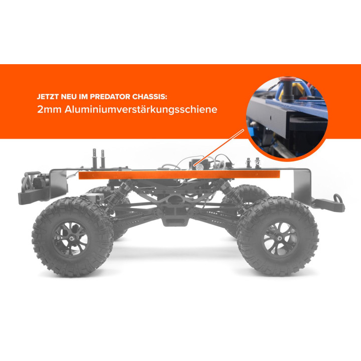 MODSTER Predator Elektro Brushed Crawler 4WD 1:10 RTR